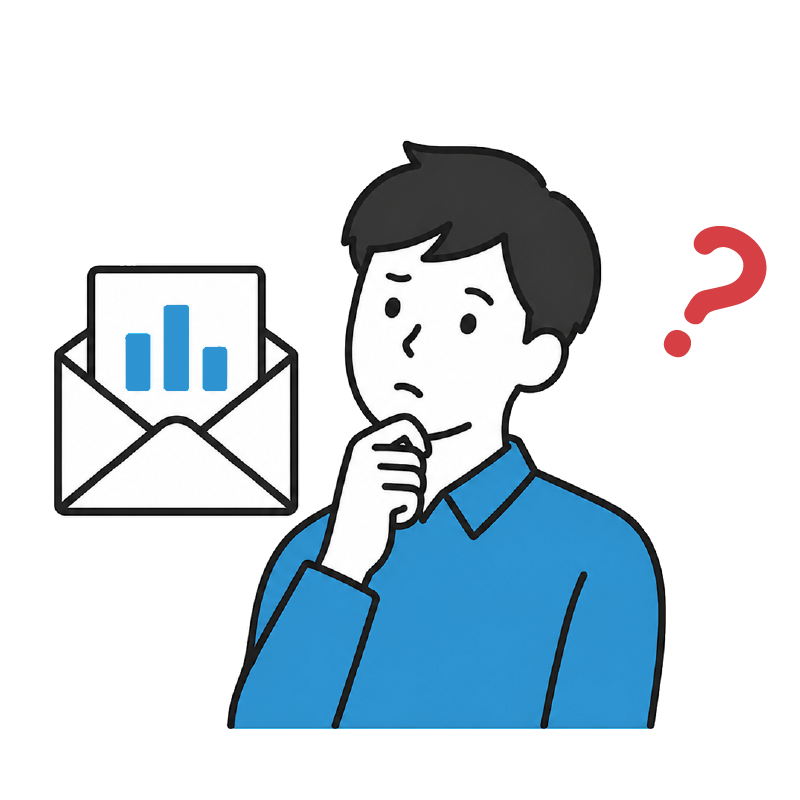 反応がわからない